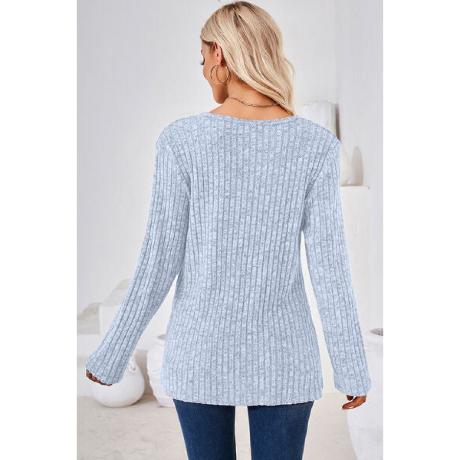 Round Neck Long Sleeve T - Shirt Apparel and Accessories