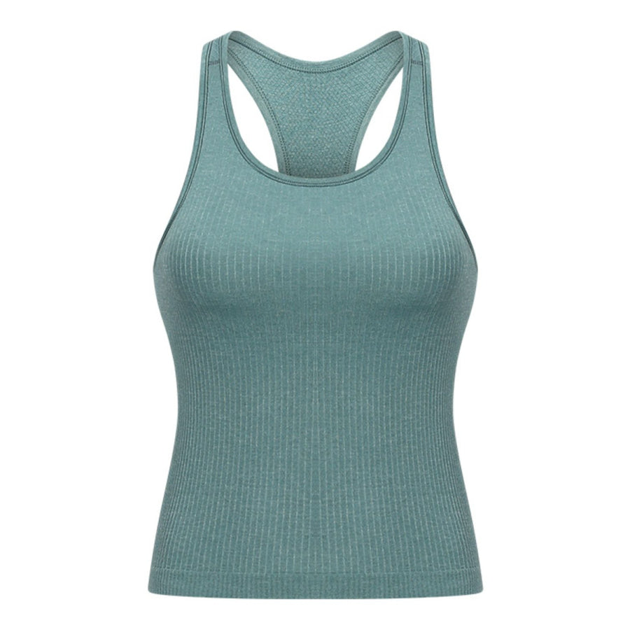 Round Neck Racerback Active Tank Apparel and Accessories