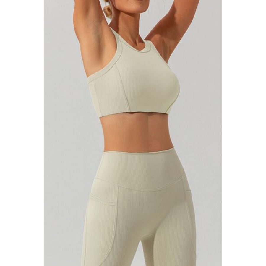 Round Neck Racerback Active Tank Apparel and Accessories