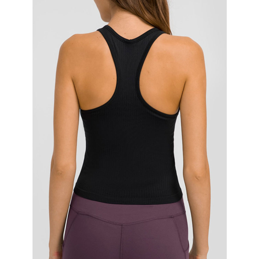 Round Neck Racerback Active Tank Apparel and Accessories