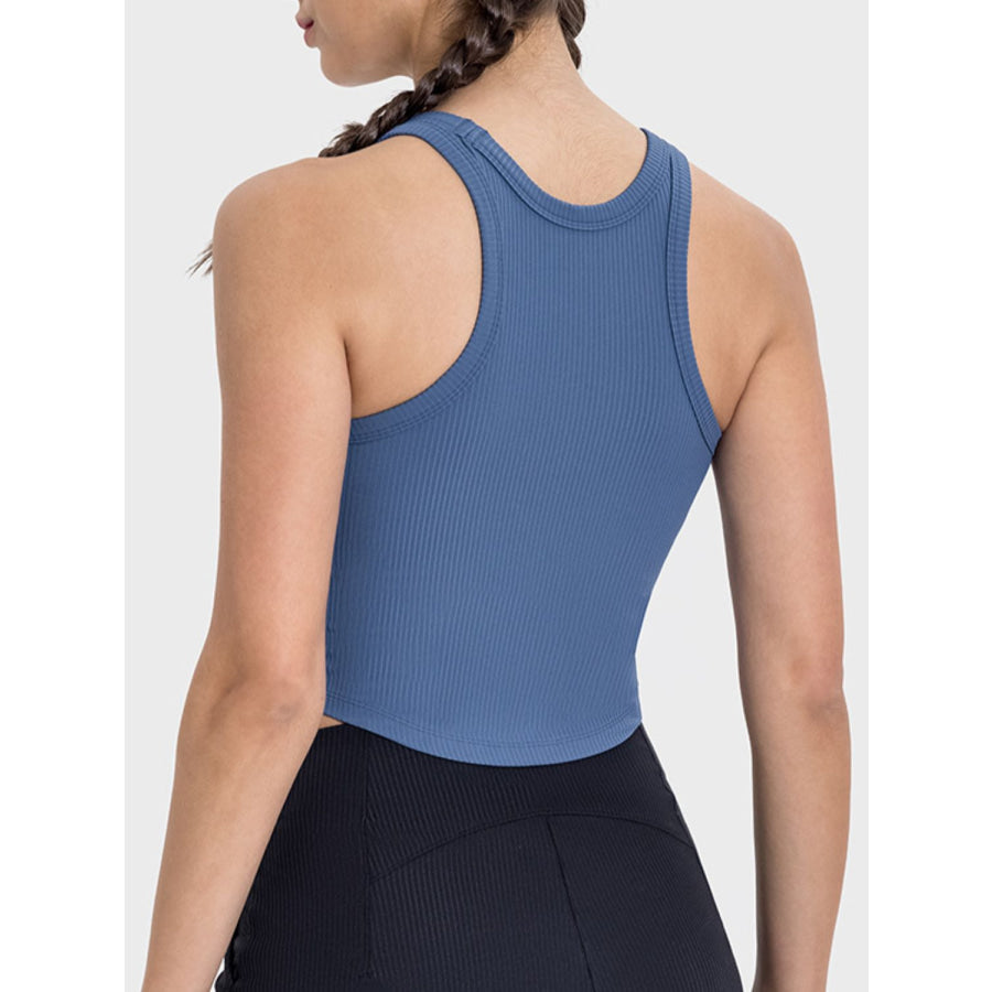 Round Neck Racerback Active Tank Apparel and Accessories