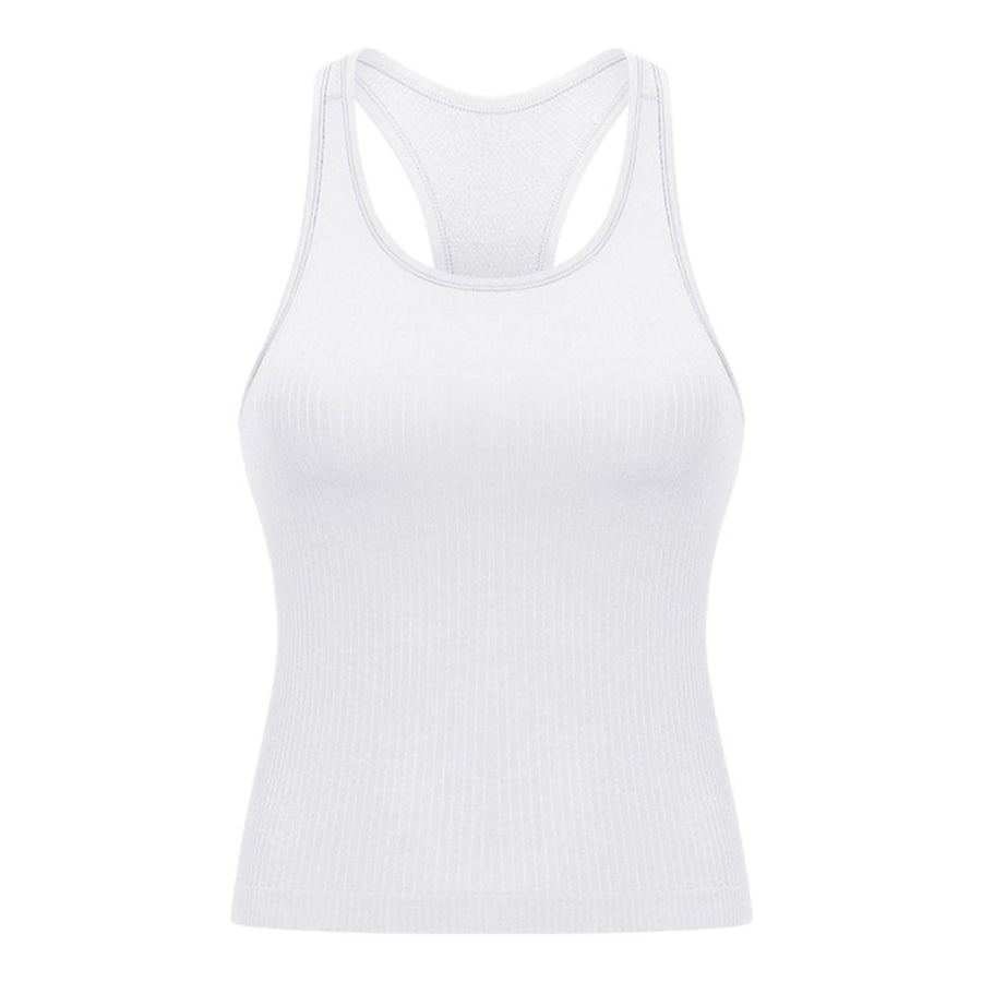 Round Neck Racerback Active Tank Apparel and Accessories