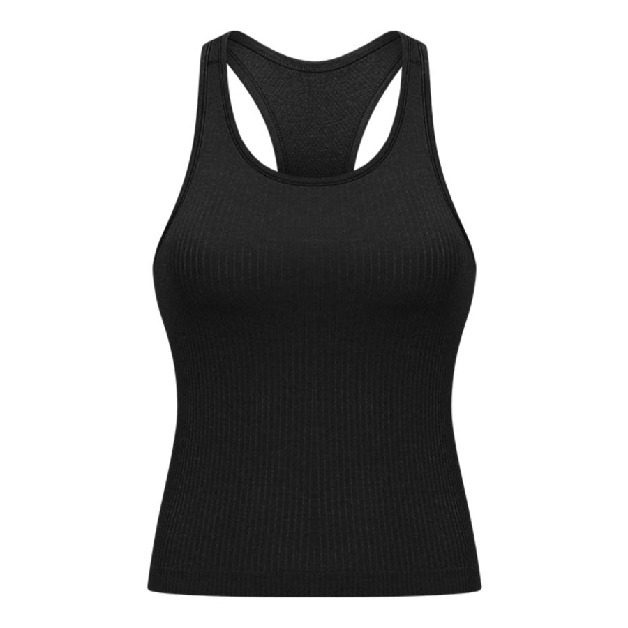 Round Neck Racerback Active Tank Apparel and Accessories