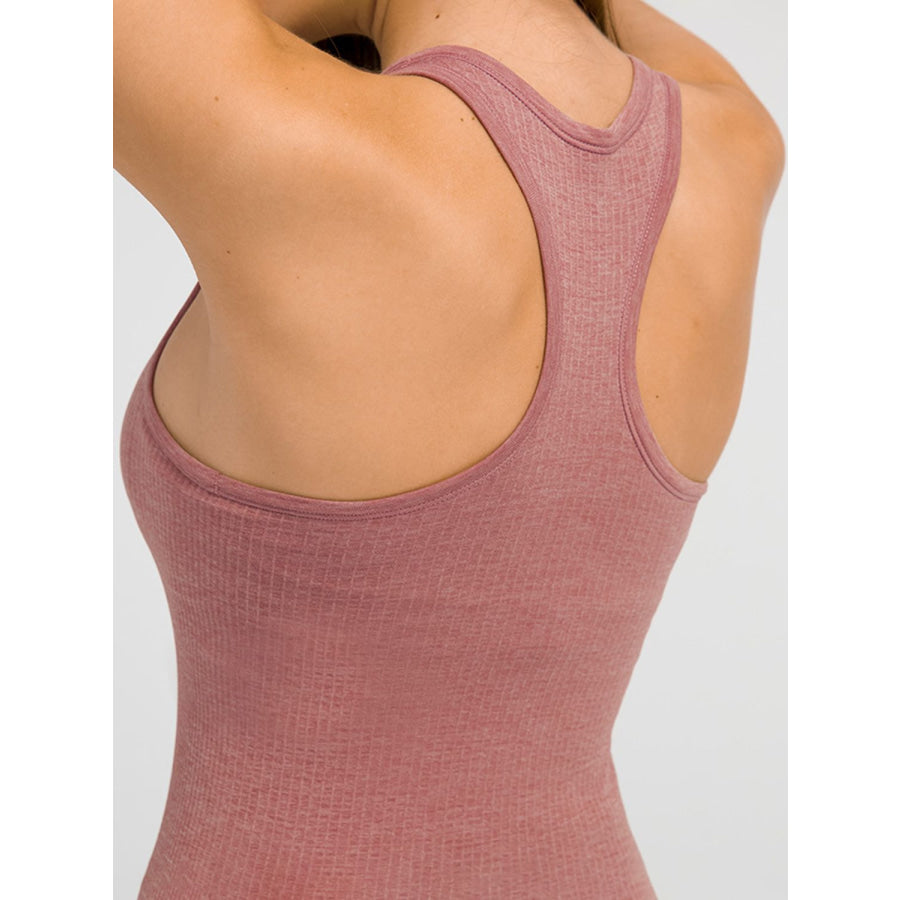 Round Neck Racerback Active Tank Apparel and Accessories