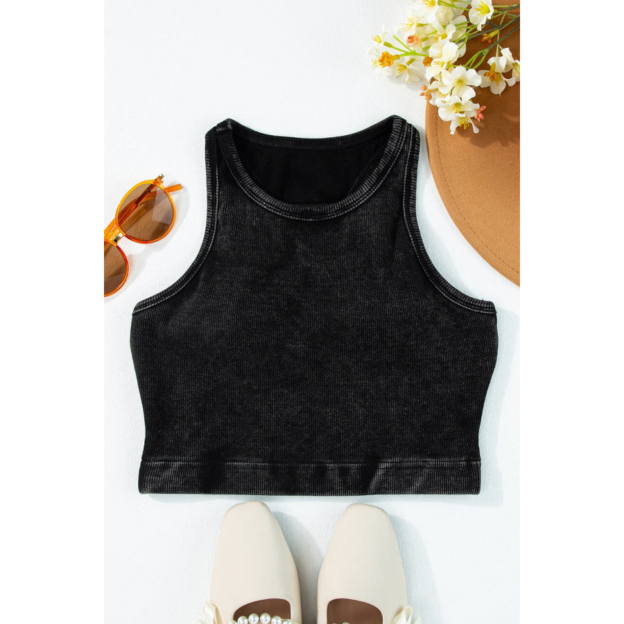 Round Neck Racerback Tank Apparel and Accessories