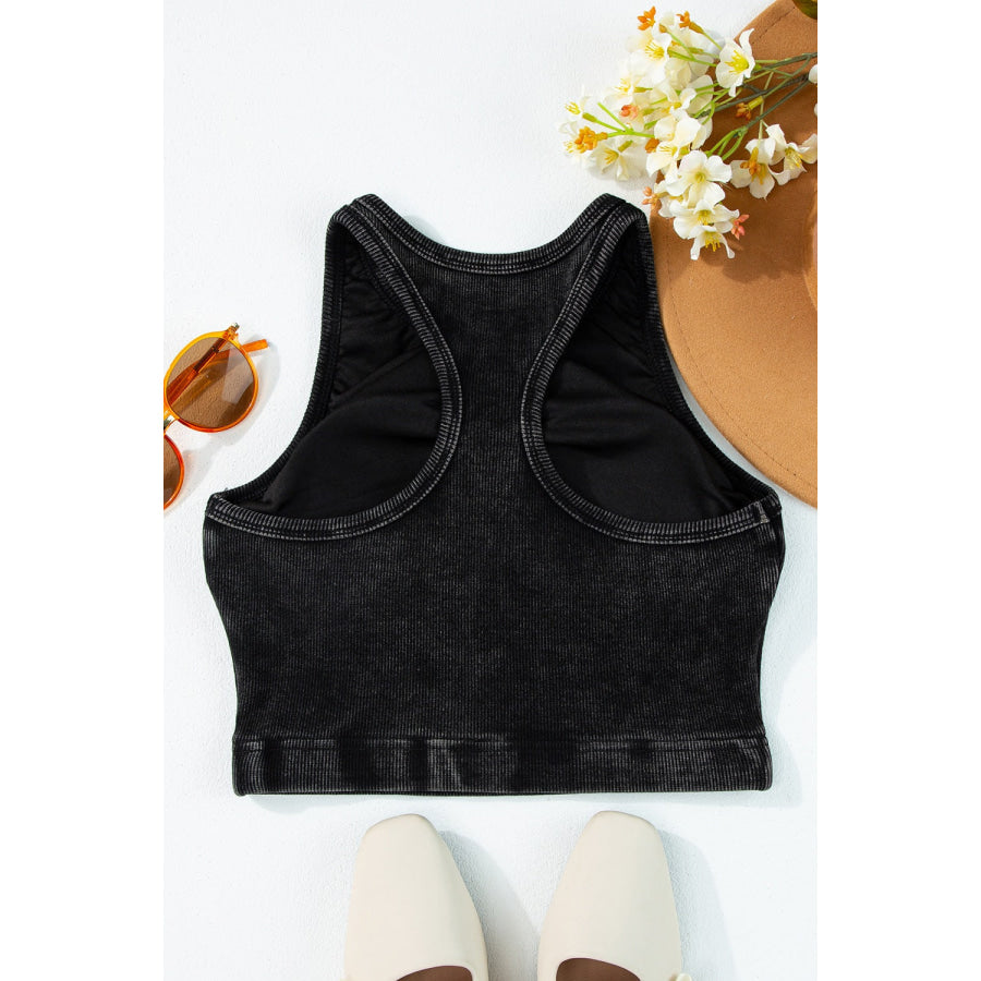 Round Neck Racerback Tank Apparel and Accessories