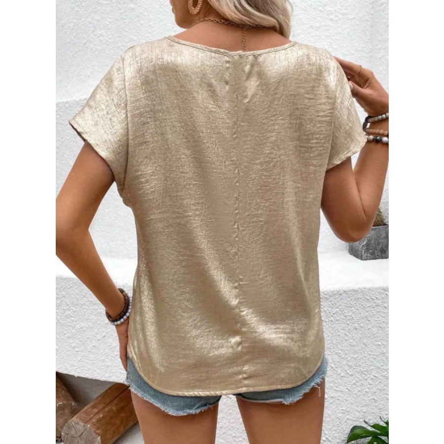 Round Neck Relaxed Fit T-Shirt Apparel and Accessories