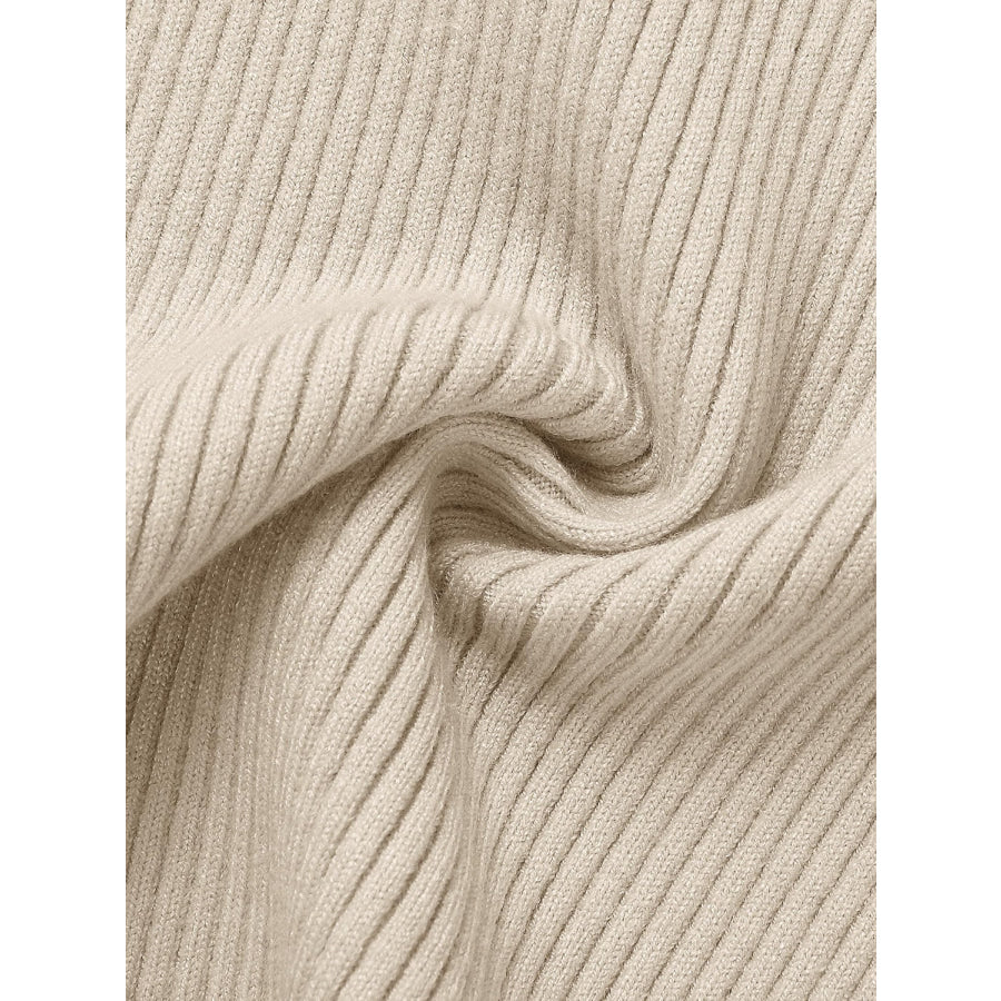 Round Neck Short Sleeve Knit Top Apparel and Accessories