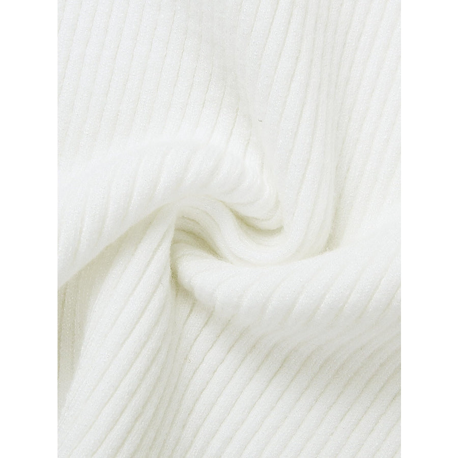 Round Neck Short Sleeve Knit Top Apparel and Accessories