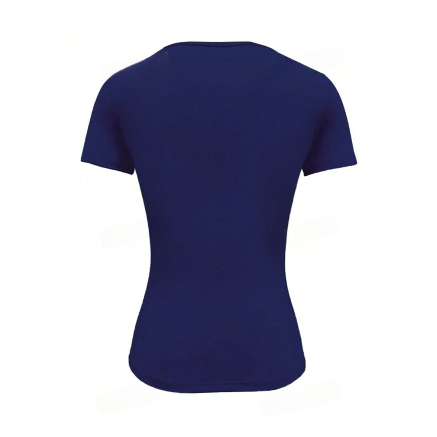 Round Neck Short Sleeve T-Shirt Apparel and Accessories