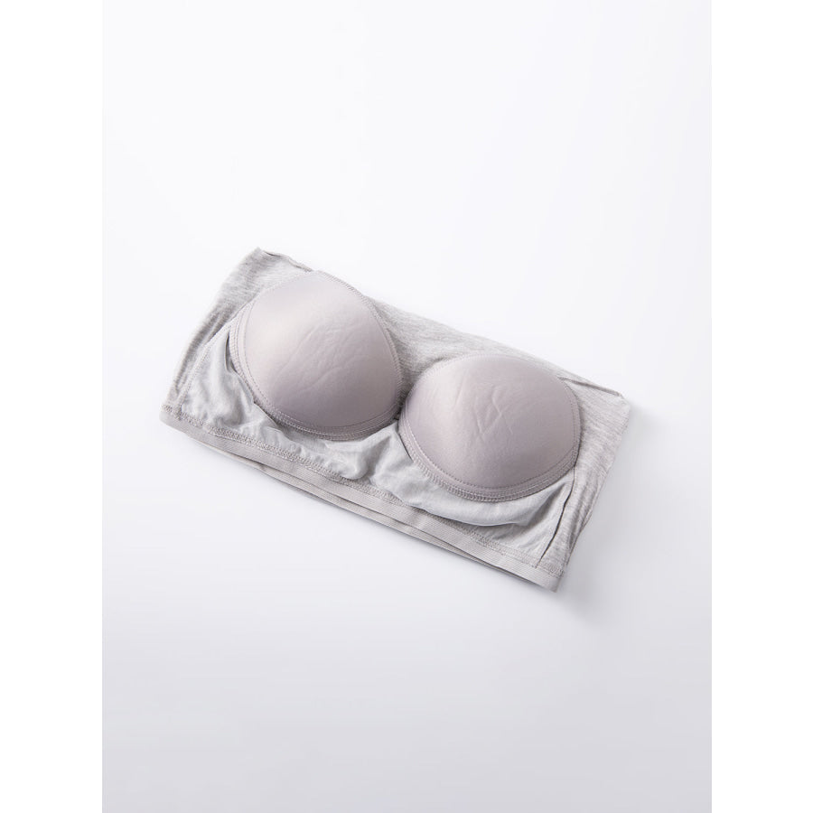 Round Neck Short Sleeve T-Shirt with Bra Apparel and Accessories