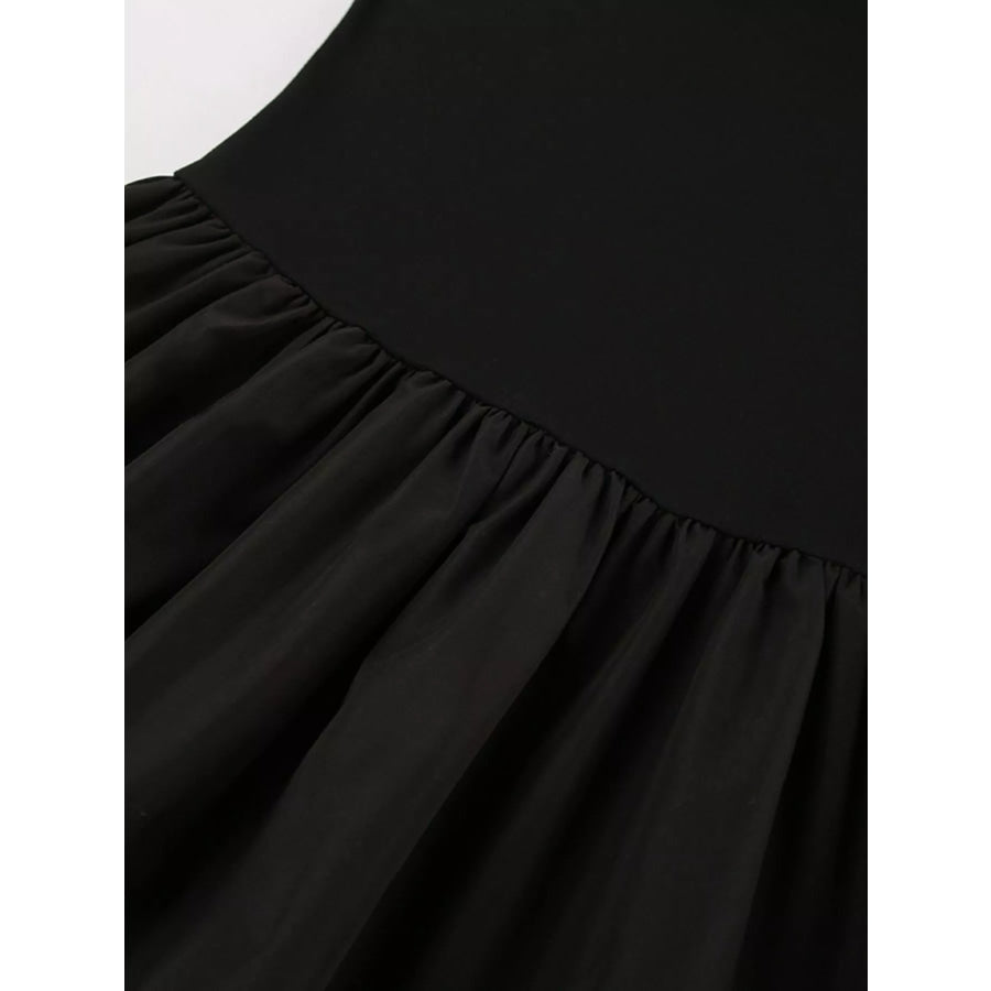 Round Neck Sleeveless Maxi Dress Apparel and Accessories