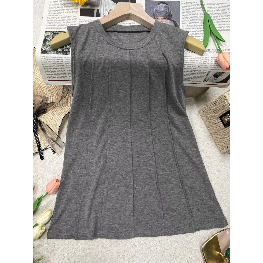 Round Neck Tank Top Apparel and Accessories