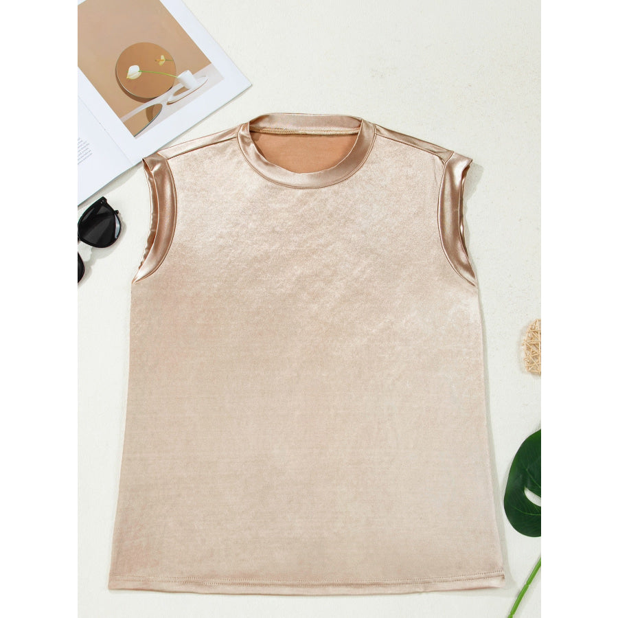 Round Neck Tank Top Apparel and Accessories