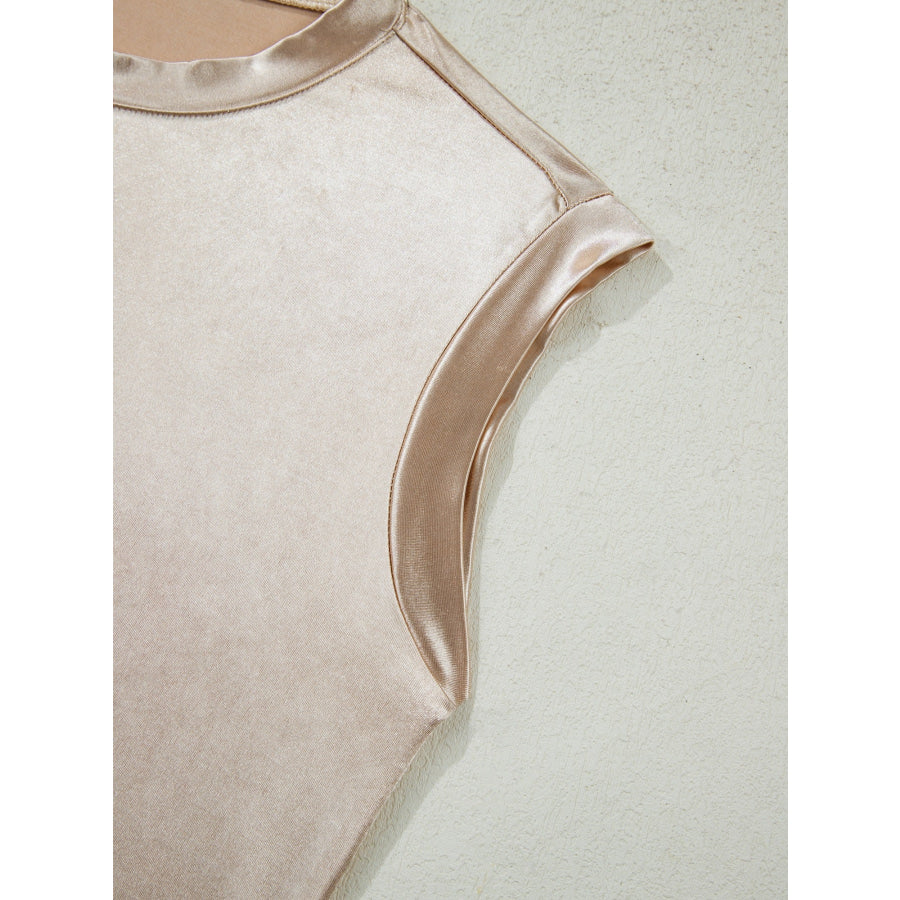 Round Neck Tank Top Apparel and Accessories