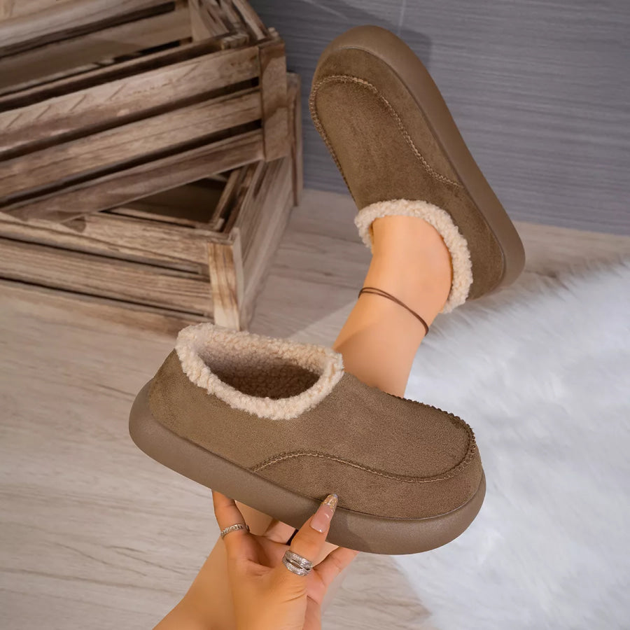Round Toe Ankle Boots Apparel and Accessories