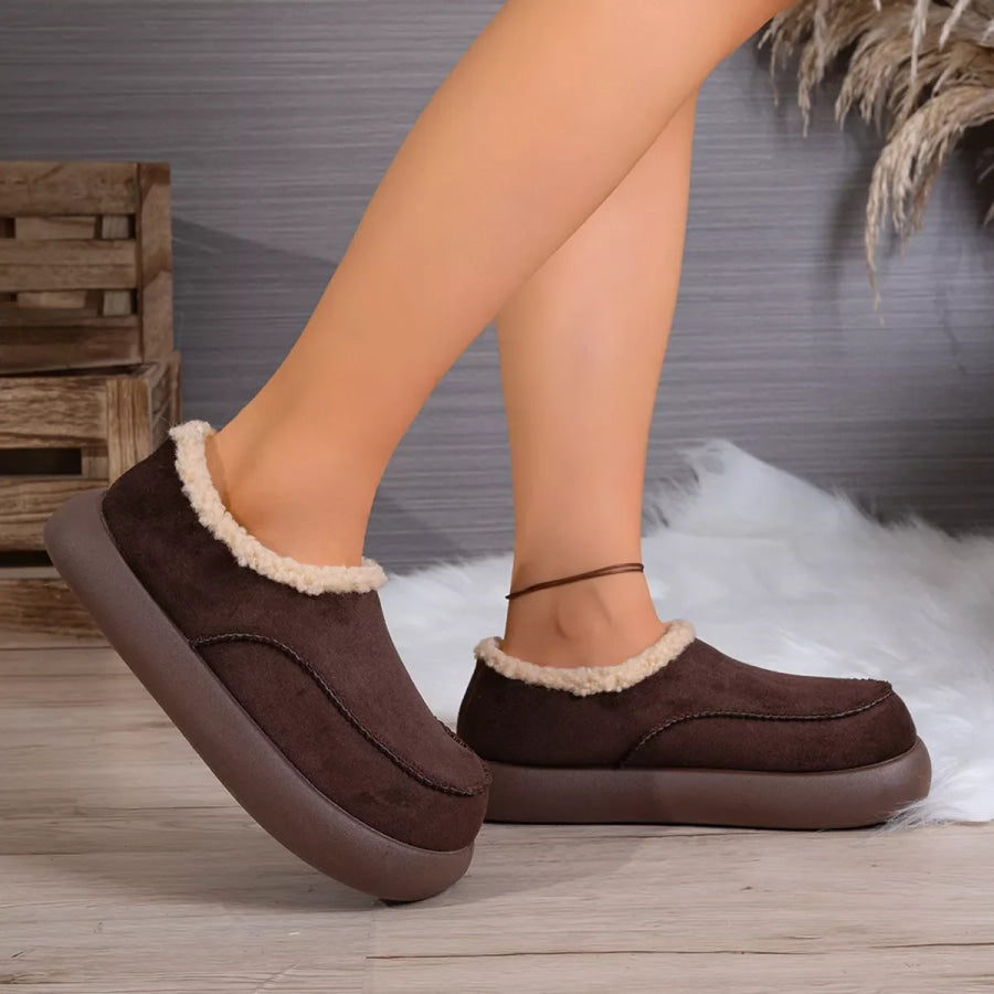 Round Toe Ankle Boots Apparel and Accessories