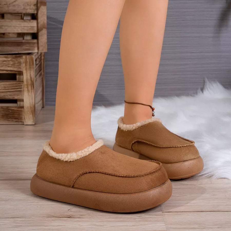 Round Toe Ankle Boots Apparel and Accessories