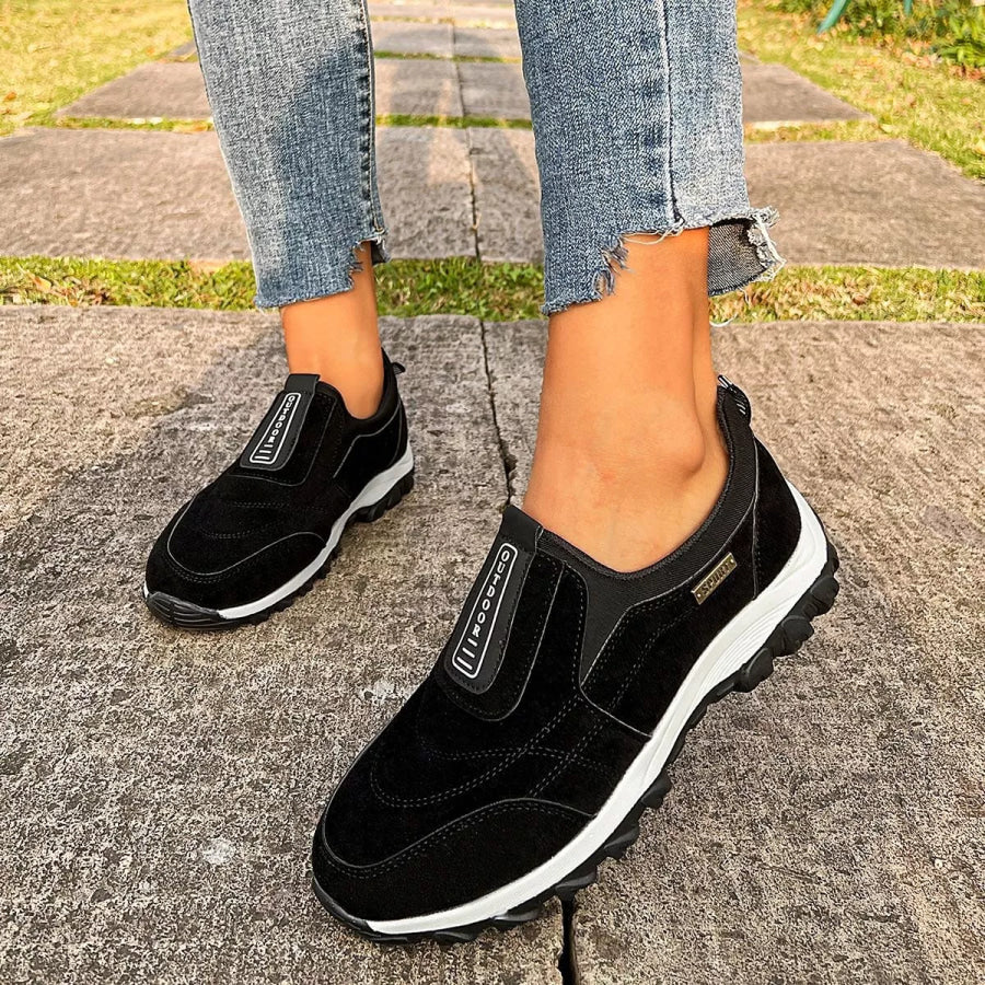 Round Toe Breathable Sneakers Apparel and Accessories