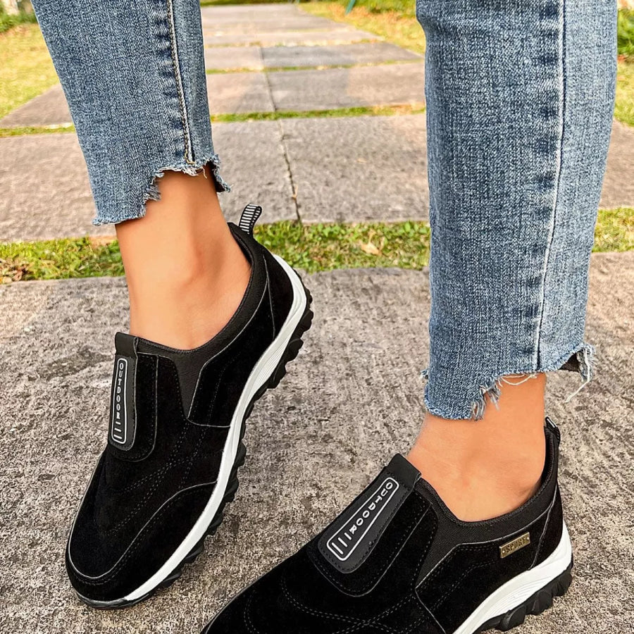 Round Toe Breathable Sneakers Apparel and Accessories