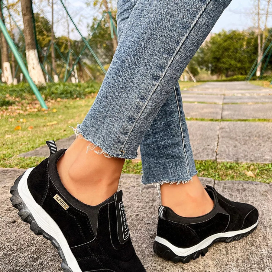 Round Toe Breathable Sneakers Apparel and Accessories