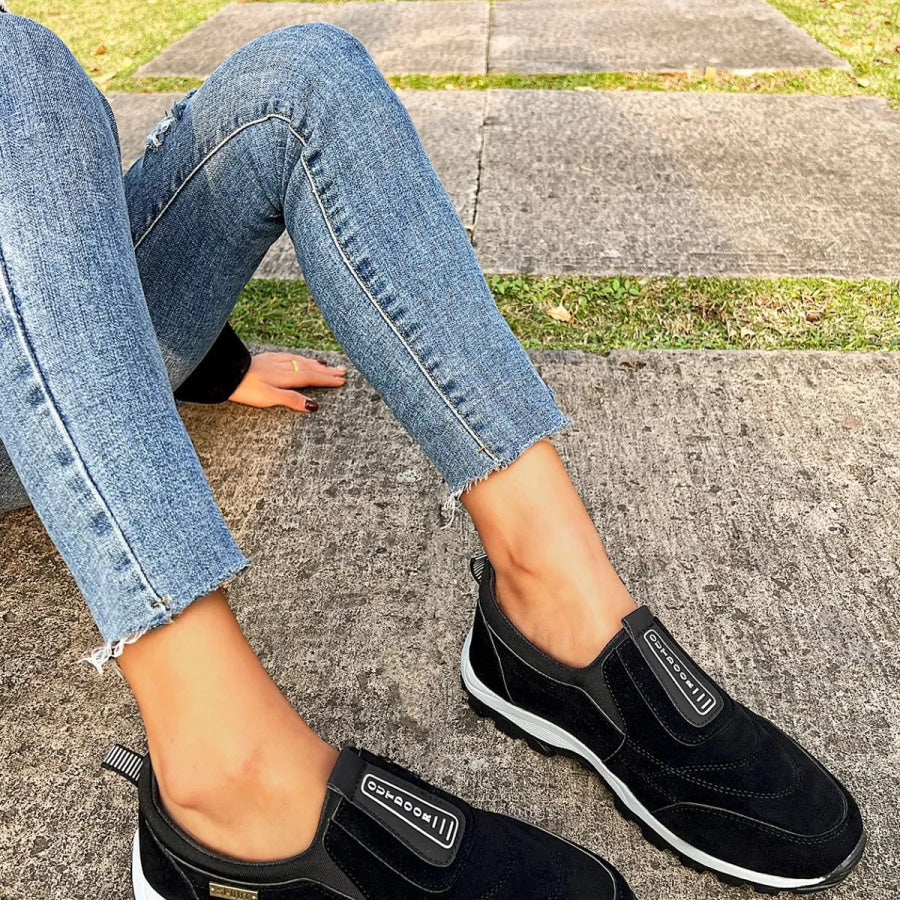 Round Toe Breathable Sneakers Apparel and Accessories