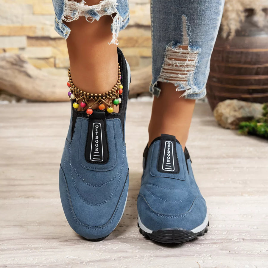 Round Toe Breathable Sneakers Apparel and Accessories
