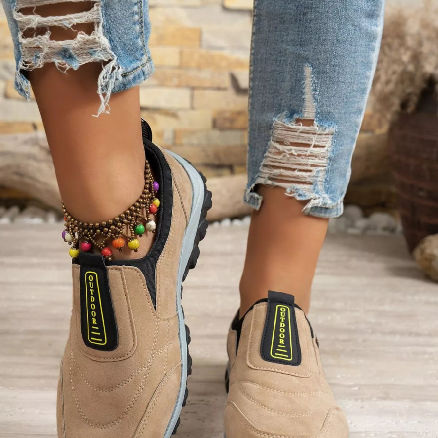 Round Toe Breathable Sneakers Apparel and Accessories