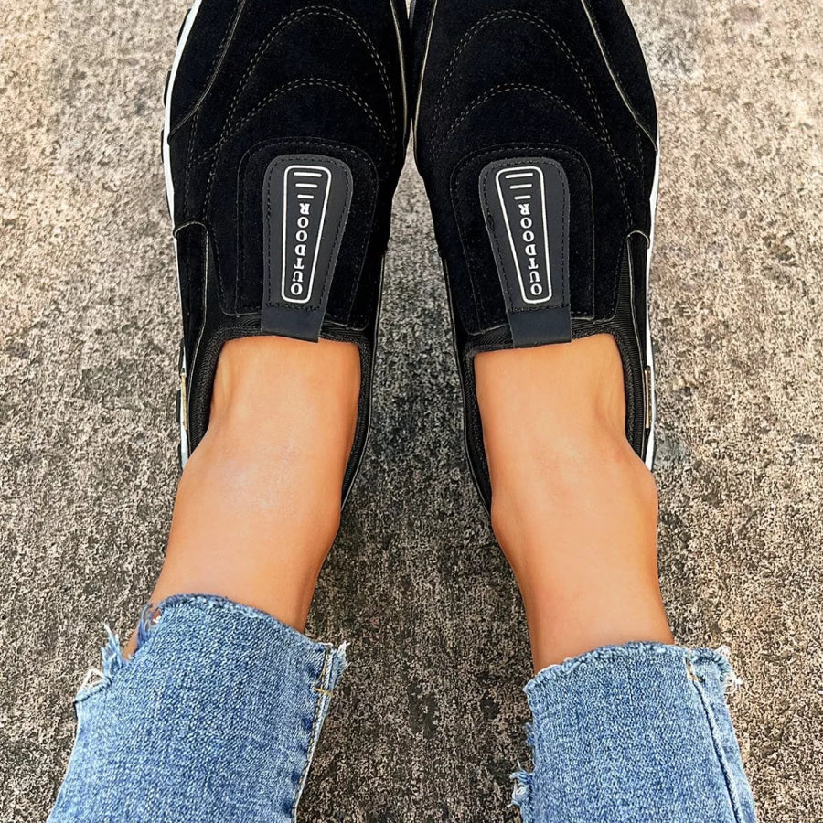Round Toe Breathable Sneakers Apparel and Accessories