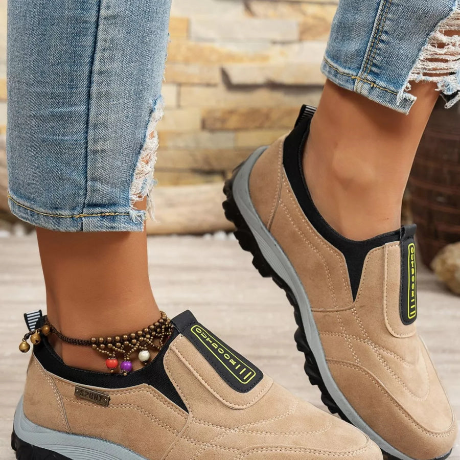 Round Toe Breathable Sneakers Apparel and Accessories