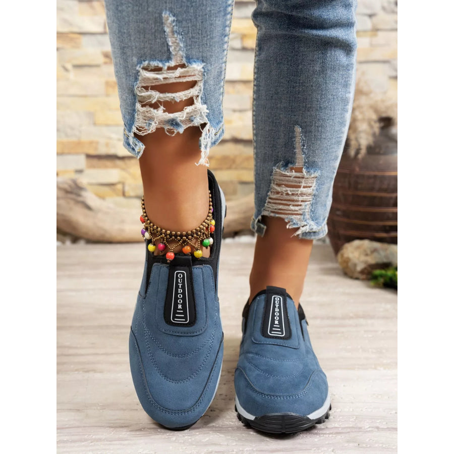 Round Toe Breathable Sneakers Apparel and Accessories
