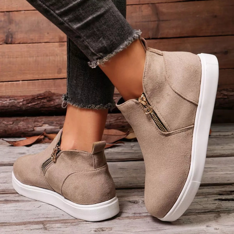 Round Toe Flats Loafers Apparel and Accessories