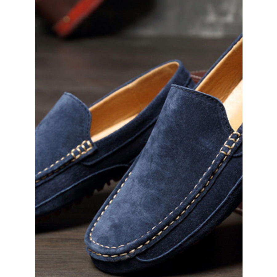 Round Toe Flats Loafers Apparel and Accessories