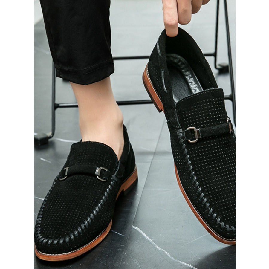 Round Toe Flats Loafers Apparel and Accessories