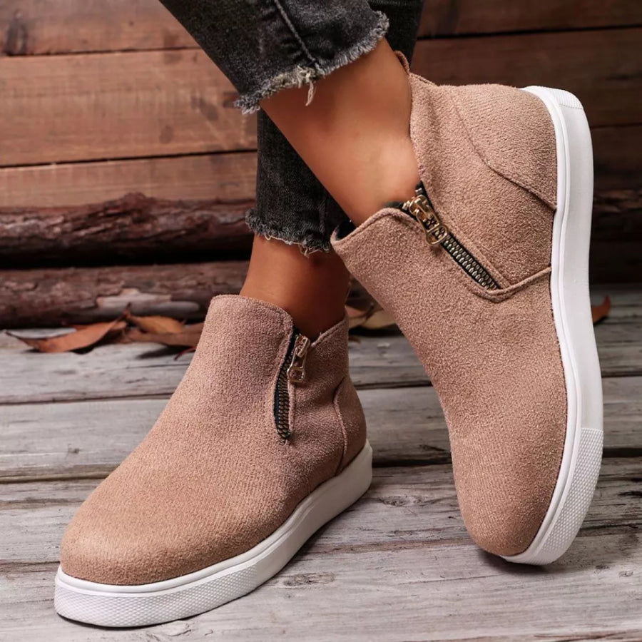 Round Toe Flats Loafers Apparel and Accessories
