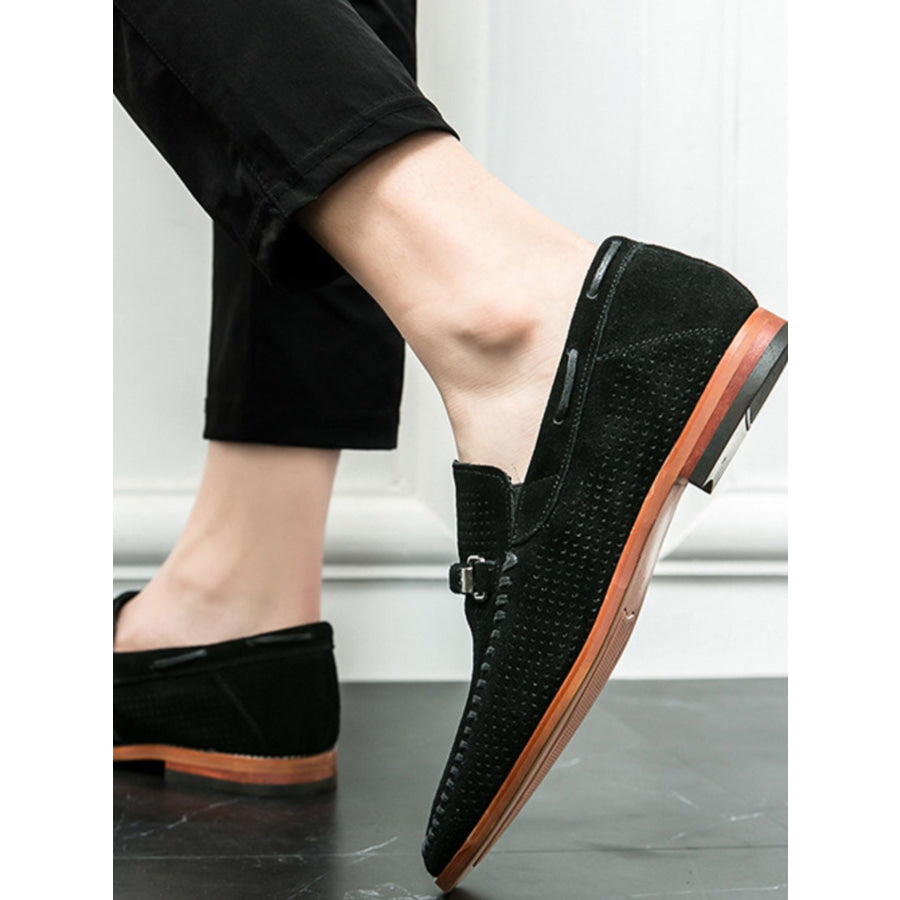 Round Toe Flats Loafers Apparel and Accessories