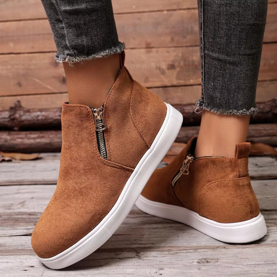 Round Toe Flats Loafers Apparel and Accessories