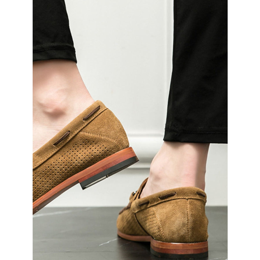 Round Toe Flats Loafers Apparel and Accessories