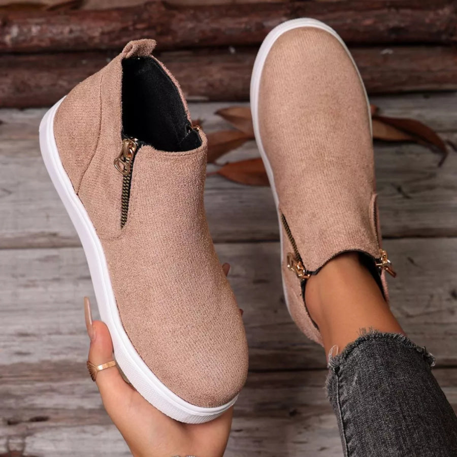 Round Toe Flats Loafers Apparel and Accessories