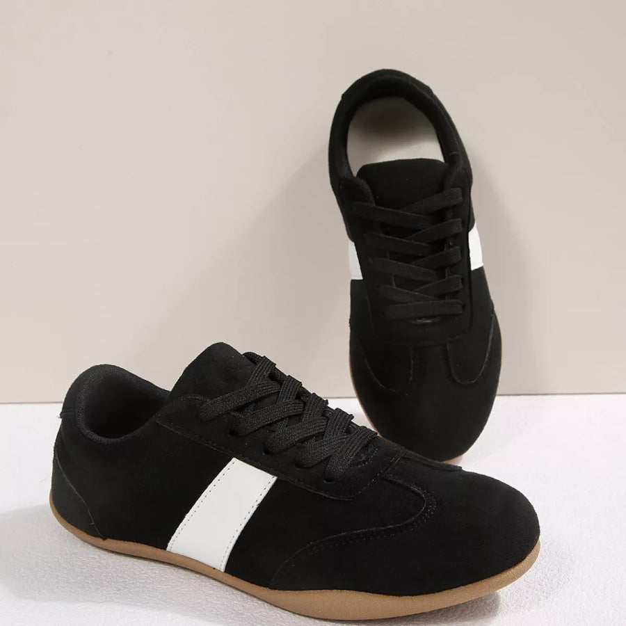 Round Toe Flats Sneakers Apparel and Accessories