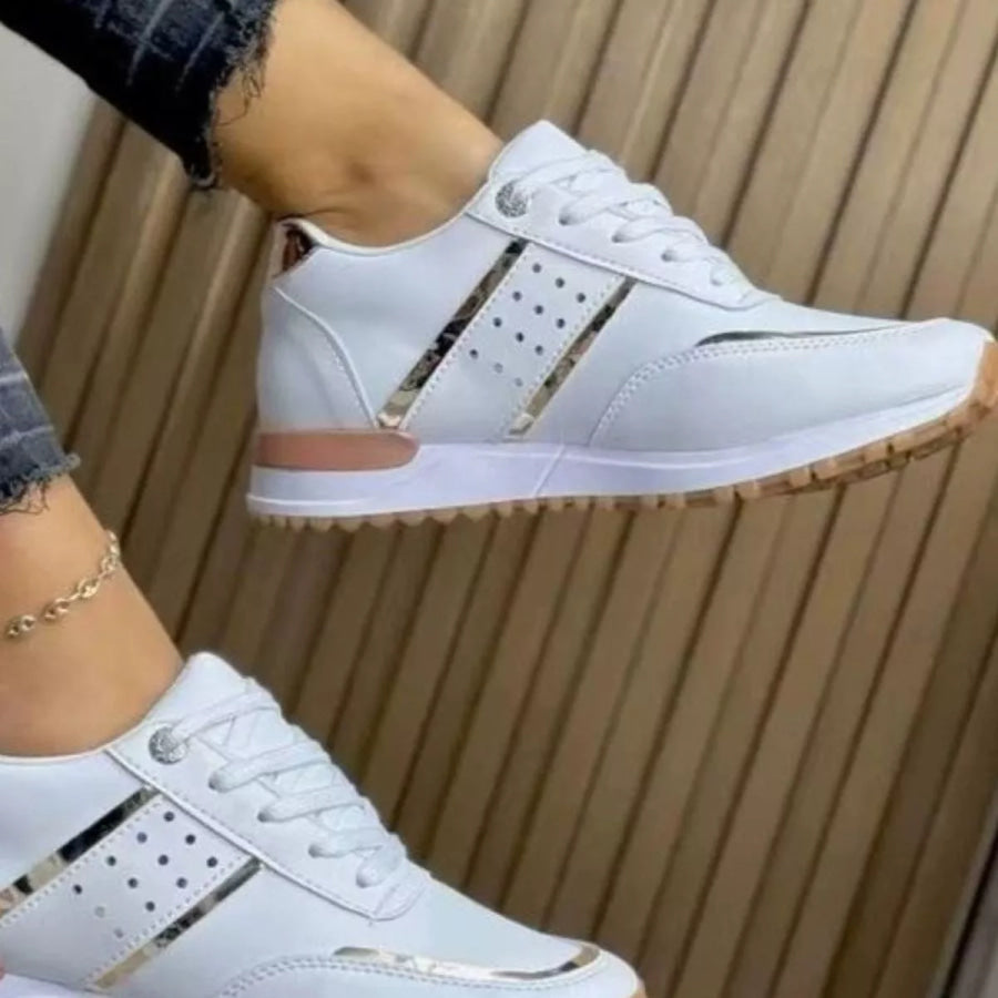 Round Toe Lace Up Athletic Apparel and Accessories