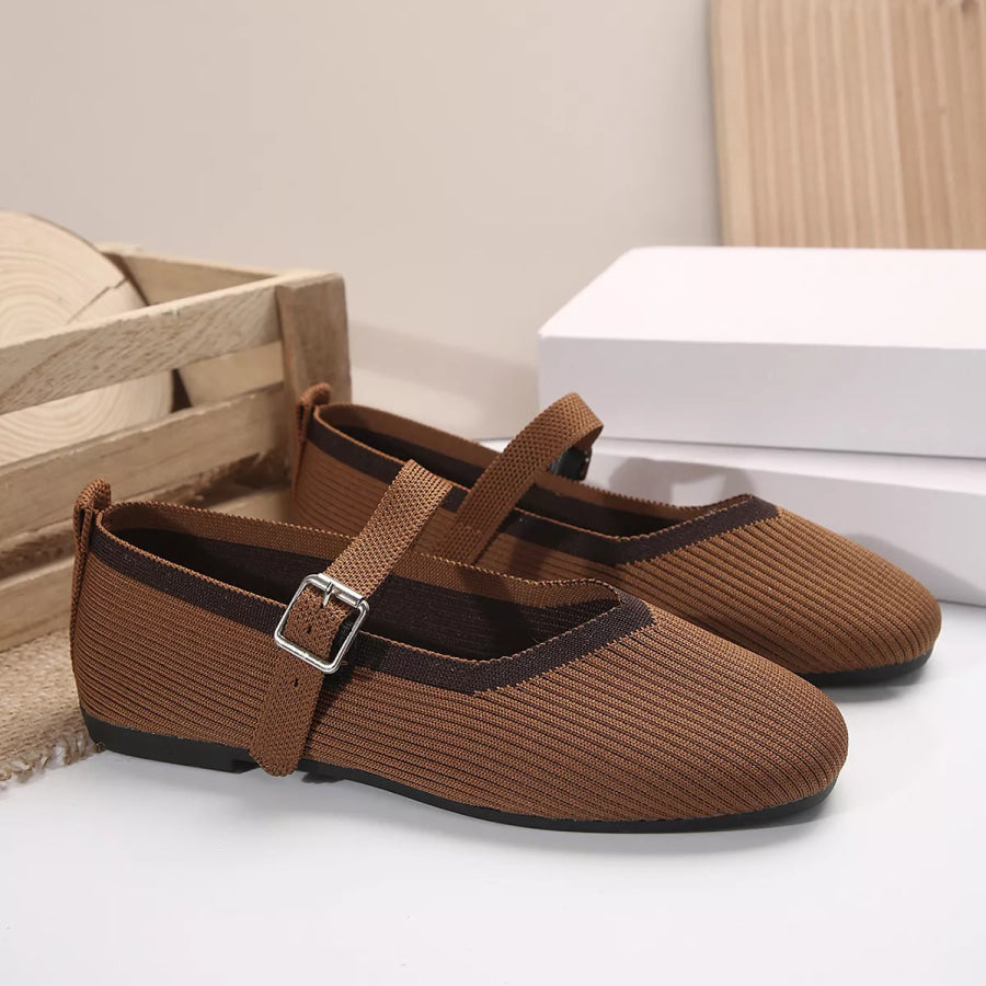 Round Toe Mesh Slip-Ons Apparel and Accessories