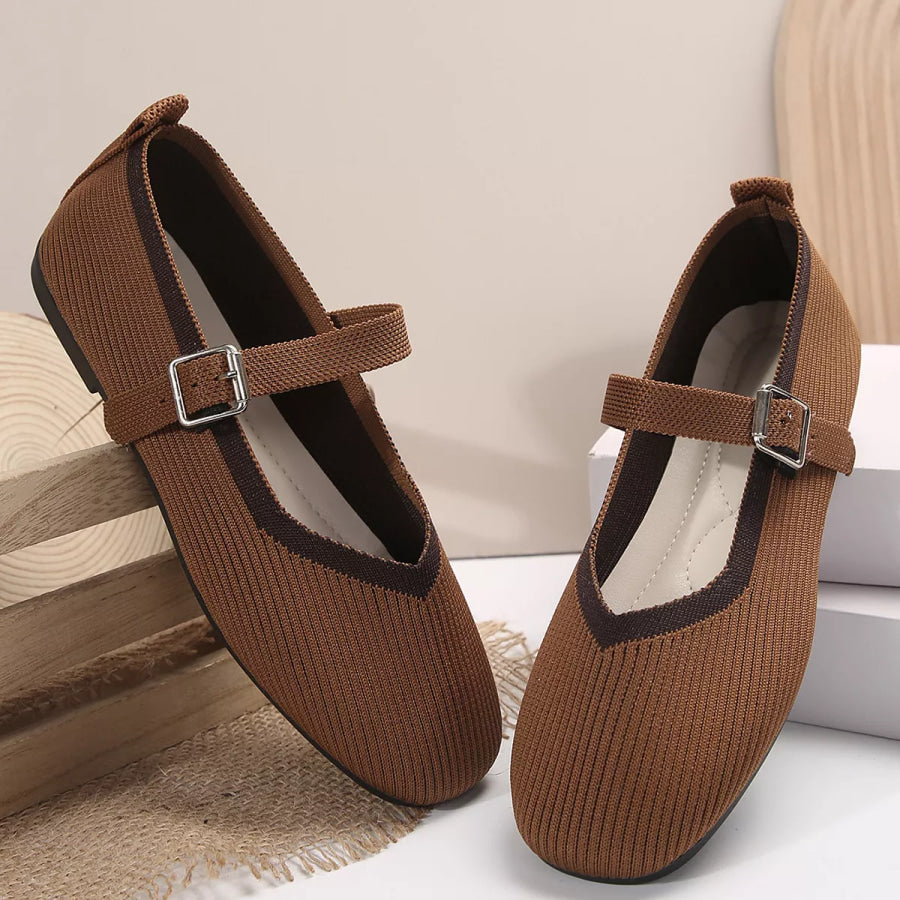 Round Toe Mesh Slip-Ons Apparel and Accessories