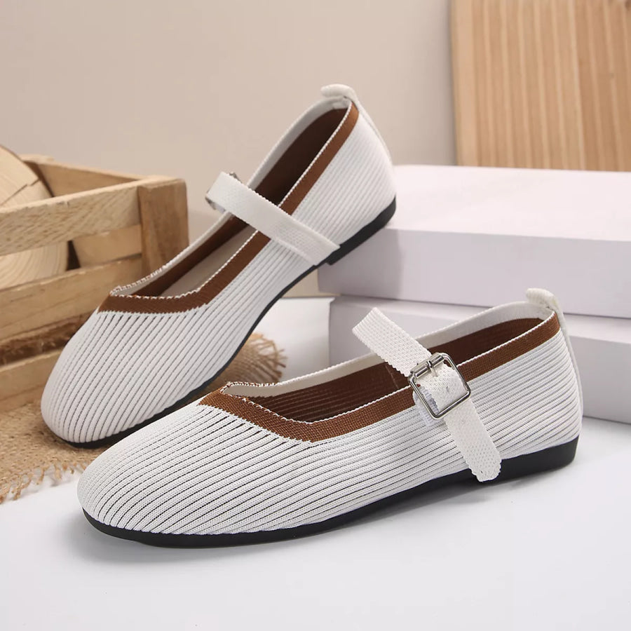 Round Toe Mesh Slip-Ons Apparel and Accessories