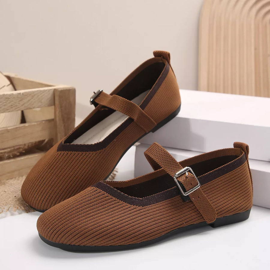 Round Toe Mesh Slip-Ons Apparel and Accessories
