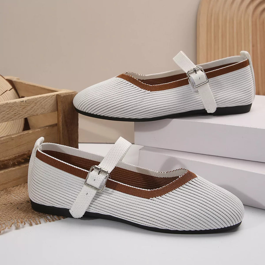 Round Toe Mesh Slip-Ons Apparel and Accessories