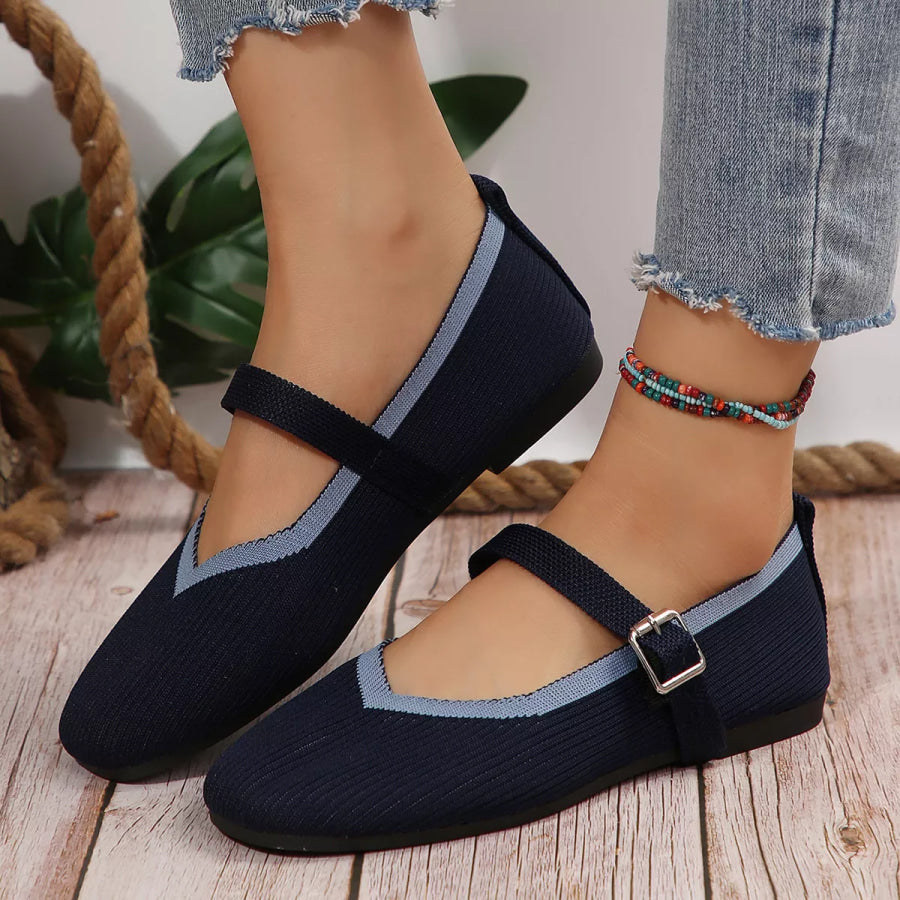 Round Toe Mesh Slip-Ons Apparel and Accessories
