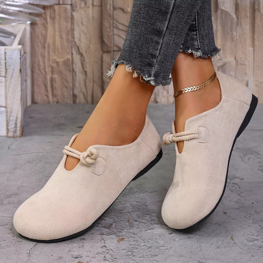 Round Toe Slip-Ons Apparel and Accessories