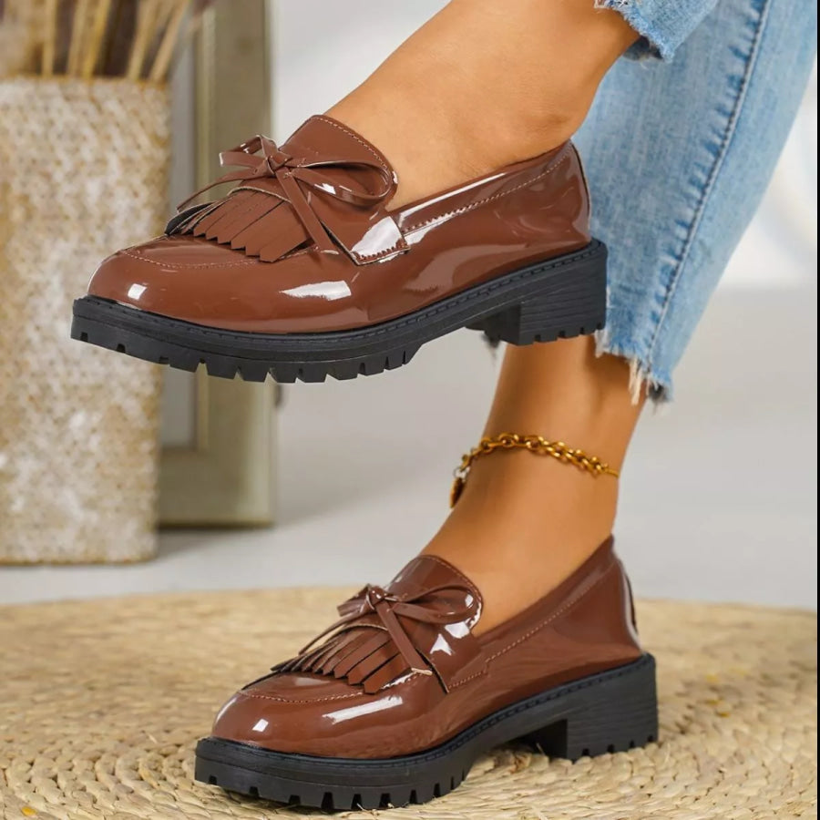 Round Toe Slip-Ons Apparel and Accessories