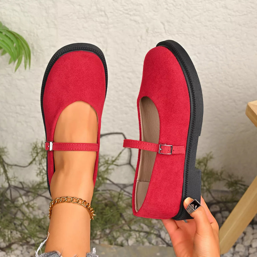 Round Toe Slip-Ons Apparel and Accessories